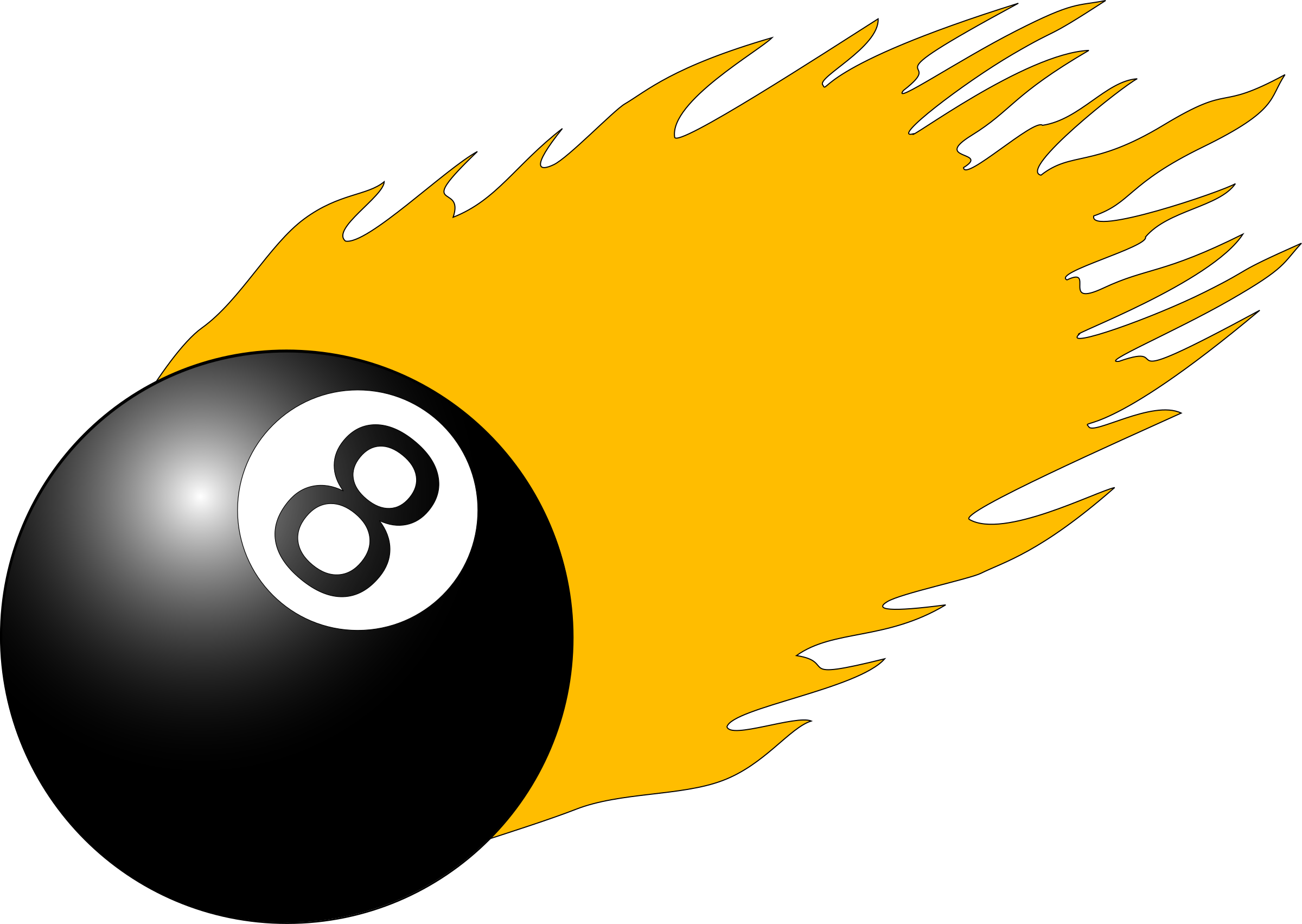 Big Image - Pool Balls Clip Art (2400x1703), Png Download