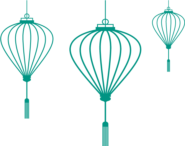 Vietnam Clipart Lantern - Hoi An Lantern Clipart (650x500), Png Download