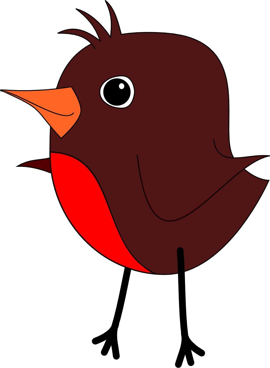 Robin Clipart Red Robin - Clipart Robin (830x1132), Png Download
