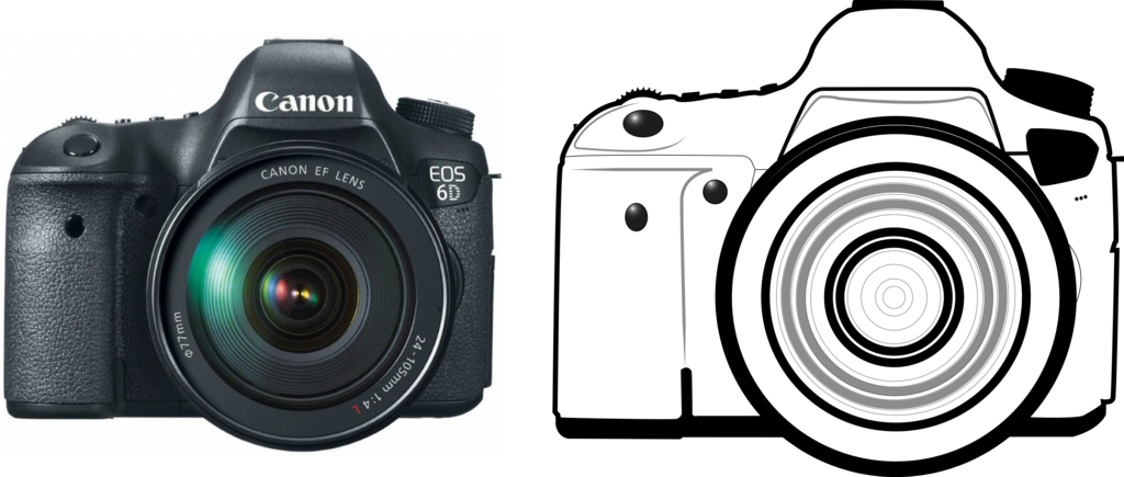 Canon Vector By Ragnar - Canon 6d Vs 77d (1024x435), Png Download