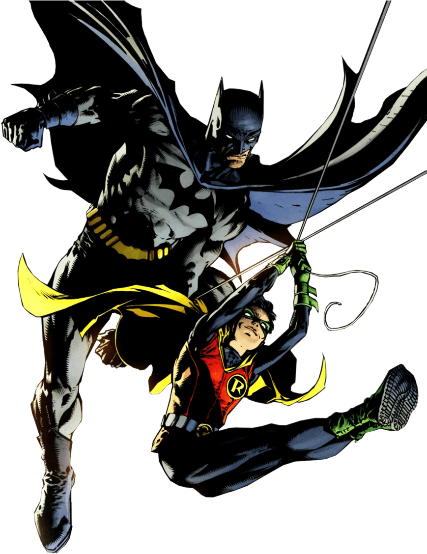 Batman And Robin Png Free Mart - Batman Vs Robin Png (900x1157), Png Download