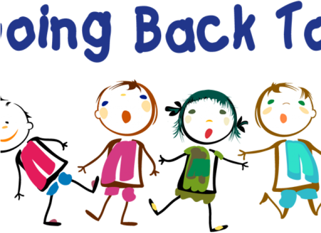 Back To School Clipart January - Welcome Back To School Clipart (640x480), Png Download