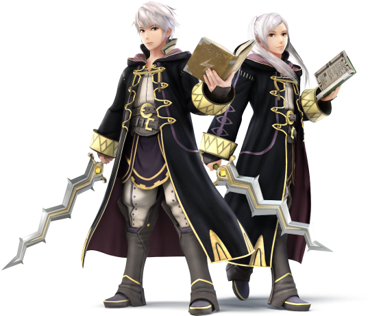 Robin - Robin From Fire Emblem (540x500), Png Download