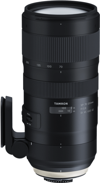 Tamron Sp 70-200mm F/2 - Tamron Sp 70-200mm F/2.8 Di Vc Usd G2(model A025) For (600x600), Png Download