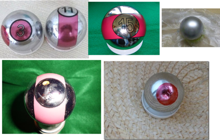 Chrome Billiards Balls - Chrome Pool Balls (700x448), Png Download