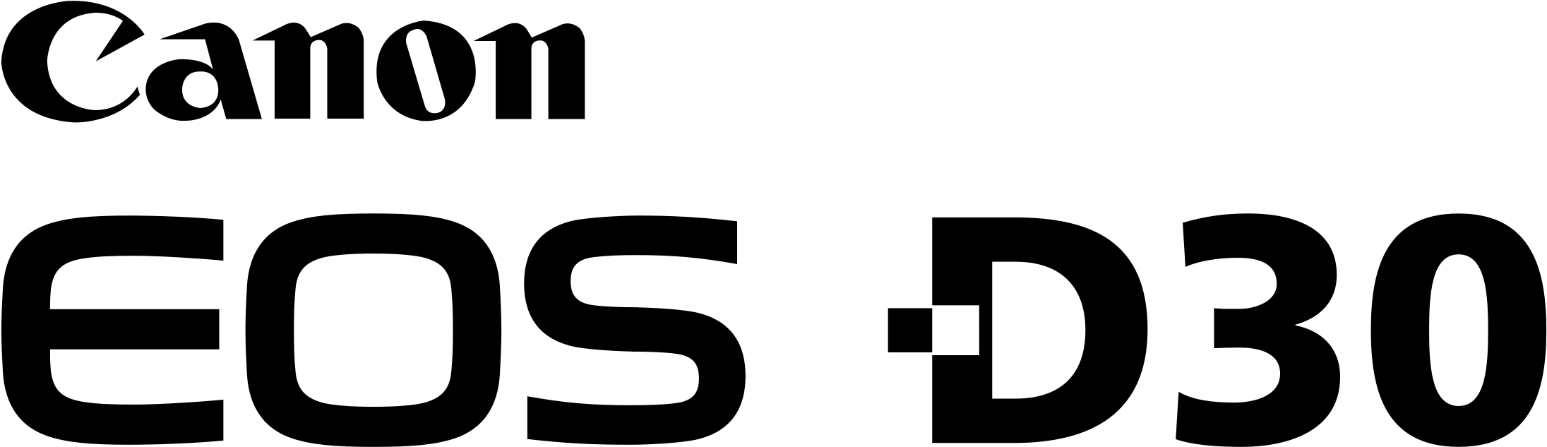 Canon Eos D30 Logo Png Transparent - Canon C-exv 32/33 Drum Kit - 1 Black (2400x2400), Png Download