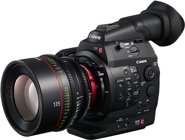 Canon Eos C100 - Canon Cinema Eos C500 Ef Super 35mm 4k Digital Camera (940x560), Png Download