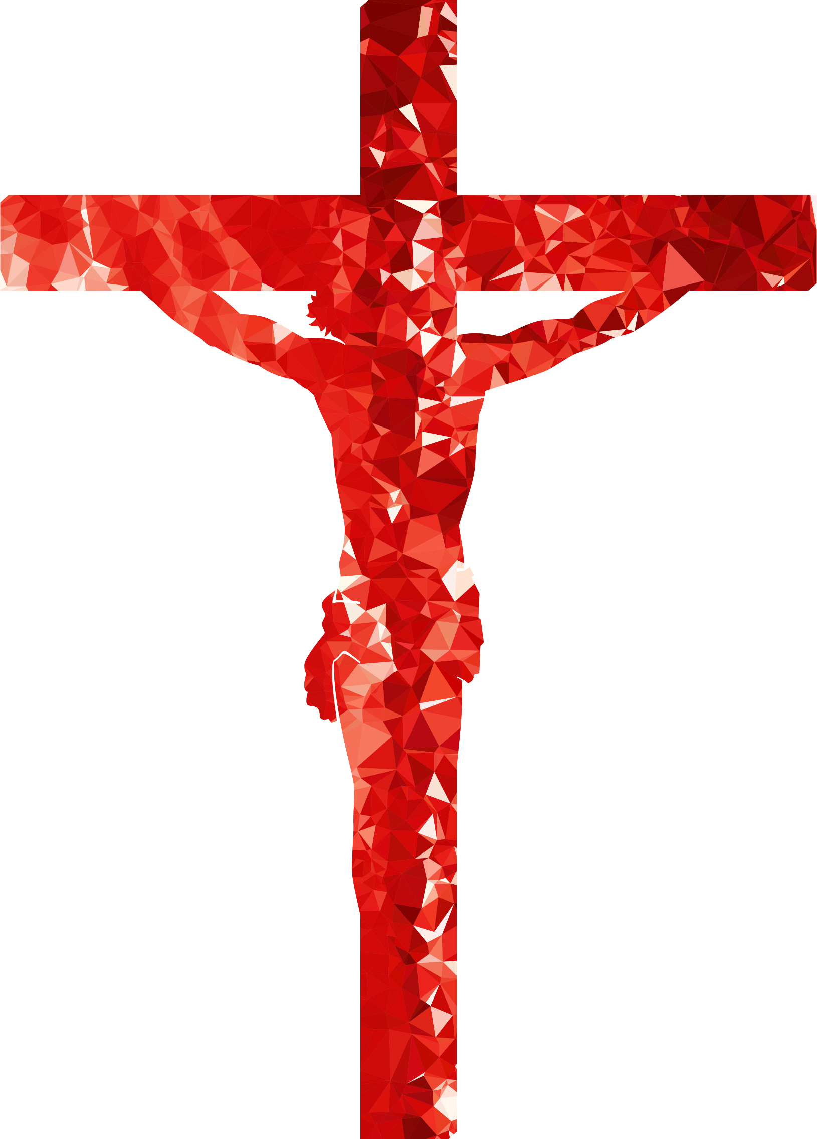 This Free Icons Png Design Of Ruby Crucifix (1630x2270), Png Download
