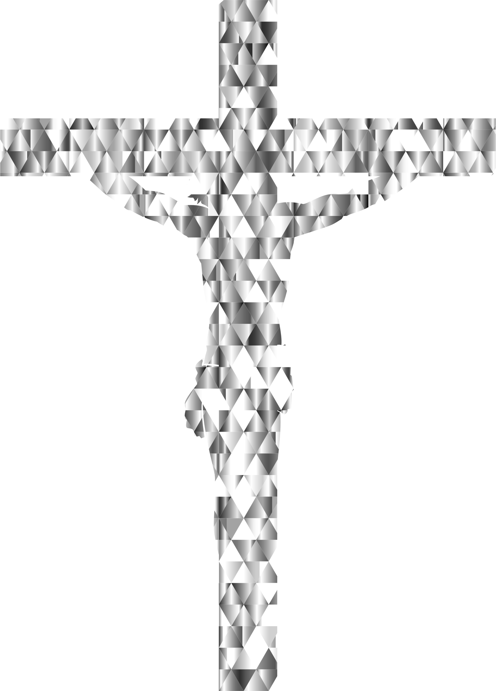 This Free Icons Png Design Of Diamond Gemstone Crucifix (1624x2262), Png Download