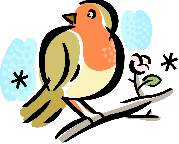 Robin - Christmas Acrostic Tagalog Poem (729x585), Png Download