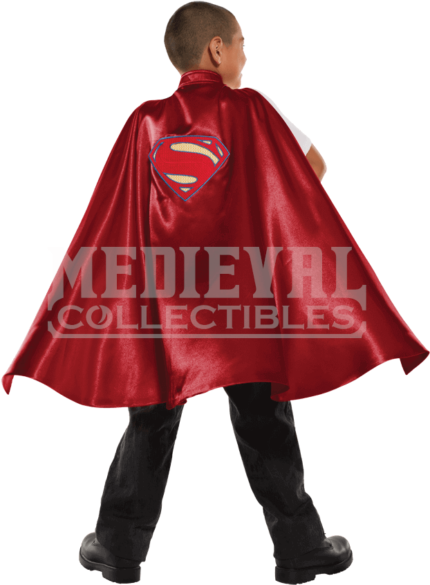 Kids Deluxe Superman Cape - Boy's Deluxe Superman: Batman V Superman Cape (850x850), Png Download