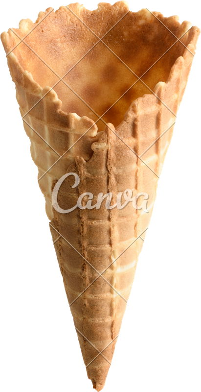411 X 800 1 - Empty Ice Cream Cone (411x800), Png Download