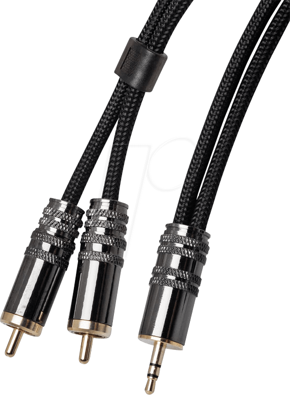 Audiokabel 3,5mm Stecker, 2x Cinch Stecker 2,5m Shiverpeaks - Usb Cable (565x770), Png Download