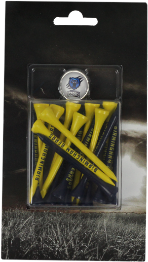 Birmingham Bears Golf Tees And Ball Marker - Tool (600x600), Png Download