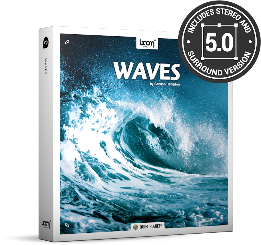 Waves Nature Ambience Sound Effects Library Product - Boom Library Waves (1000x900), Png Download
