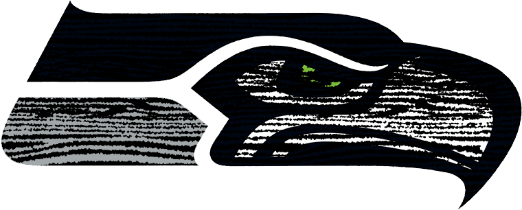 Seattle Seahawks 2013-pres Primary Logo Distressed - South River High School Logo (822x1086), Png Download