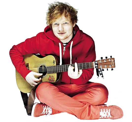 “ Transparent Ed Sheeran - Ed Sheeran White And Black (634x500), Png Download