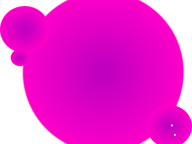 Fuzzy Clipart Pink Circle (640x480), Png Download