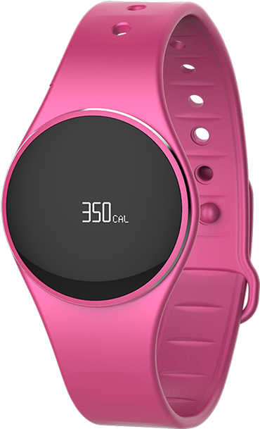 Activity Tracker With Smart Notifications - Mykronoz Zecircle 2 Pink (760x760), Png Download