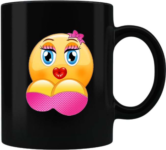 Download Sexy Emoji Coffee Mug Emoji Transparent PNG Download SeekPNG