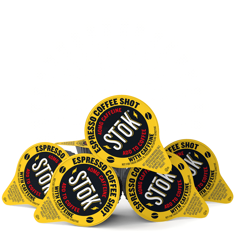 Cold-brew Coffee - Stok Caffeine Shot (781x791), Png Download