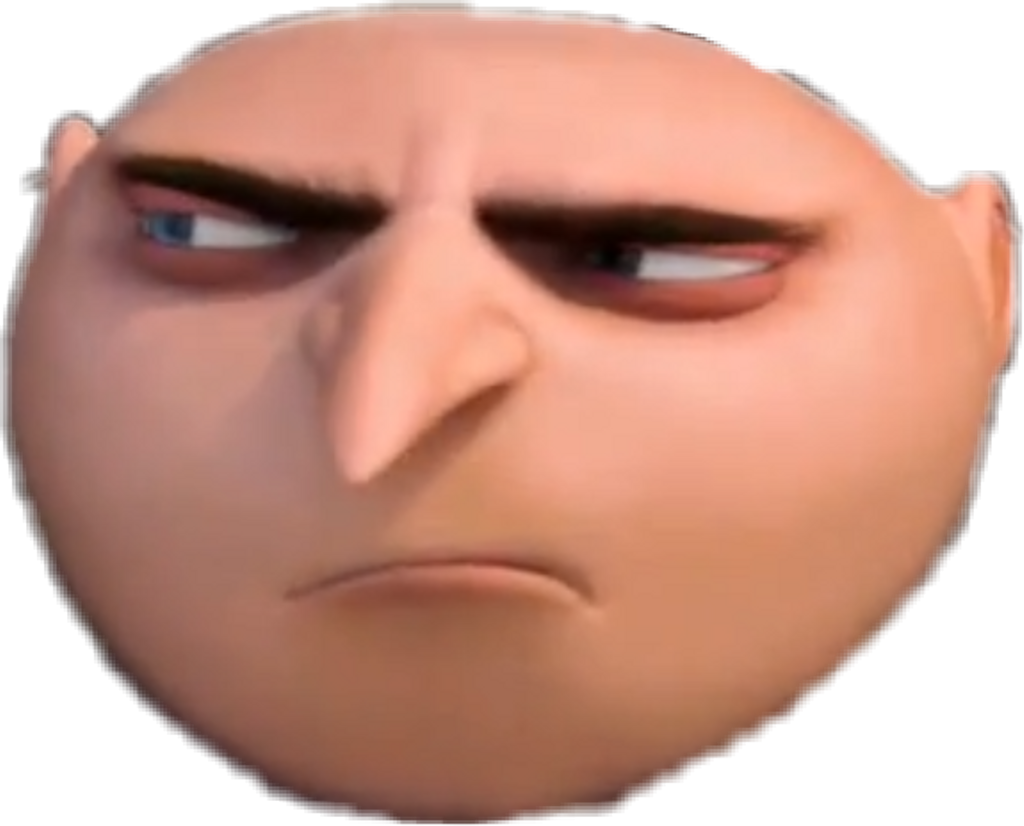 Gru Sticker - Meu Cupido É Gari Só Me Traz Lixo (1024x826), Png Download