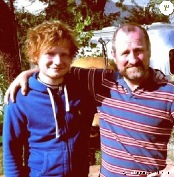 Ed Sheeran Et Son Père, John - Ed Sheeran With His Father (950x616), Png Download