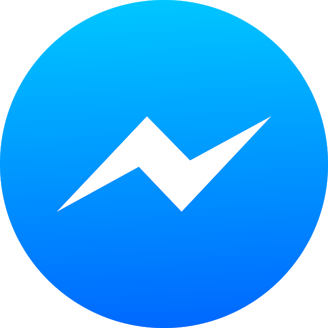 Download Icon Facebook Messenger Svg Eps Png Psd Ai - Facebook Messenger (640x640), Png Download