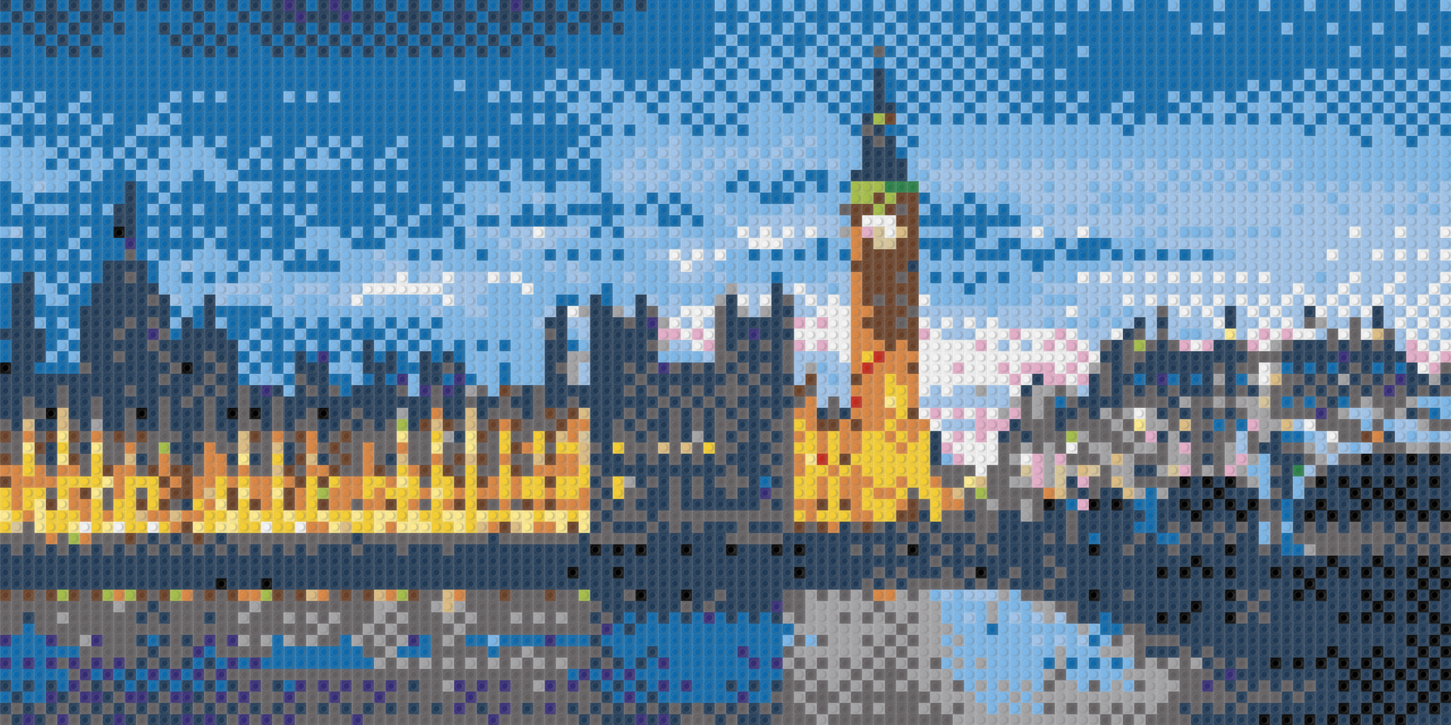 Load Image Into Gallery Viewer, Big Ben - Creative Arts (2048x1024), Png Download