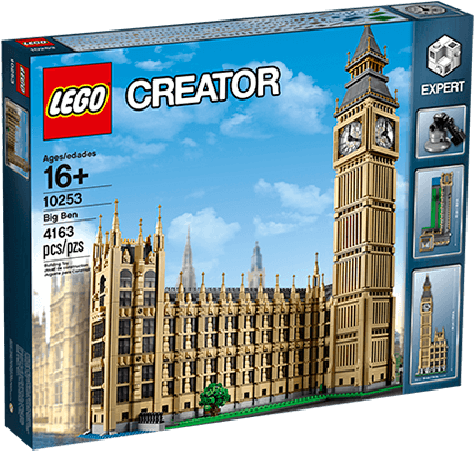 Lego - Lego Big Ben Set (800x880), Png Download