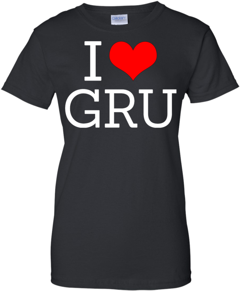 I Love Gru Ladies Fitted T-shirt - Love Ny T Shirts (960x960), Png Download