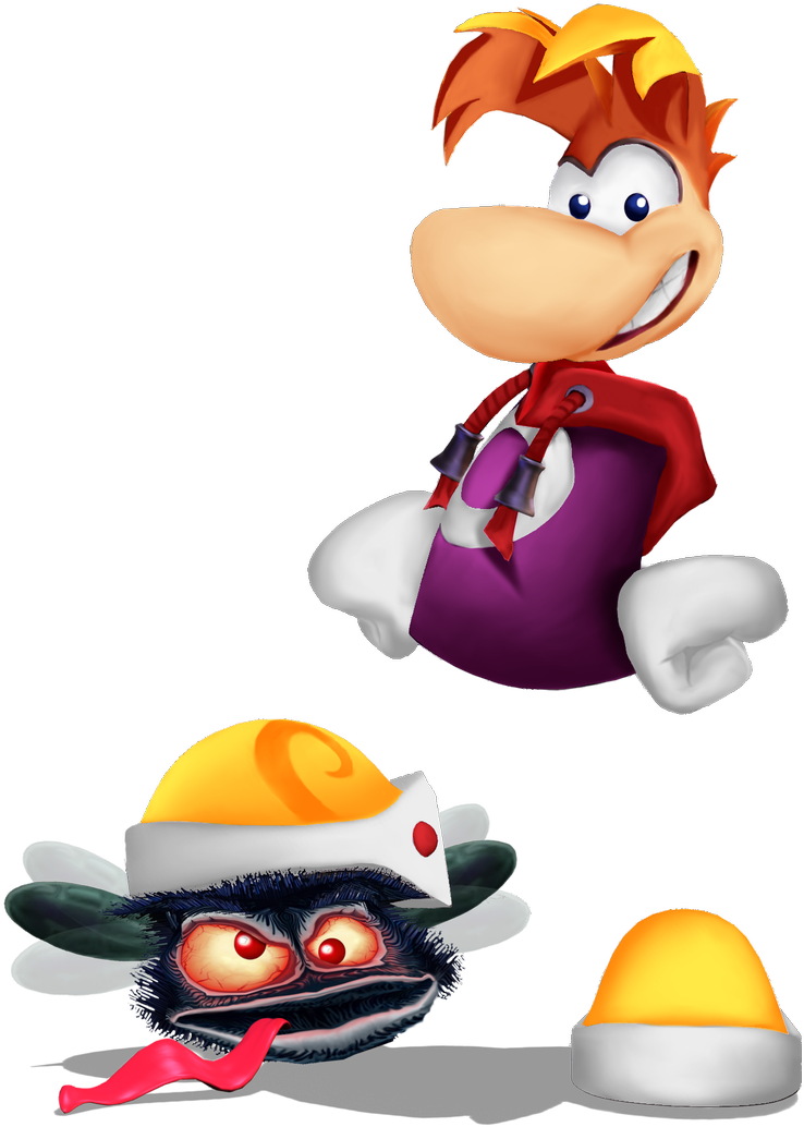 Lena - Rayman 3 Render (935x1200), Png Download