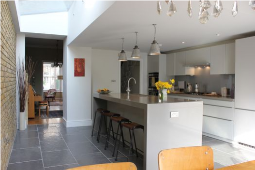 Central London, Stylish 5 Bdr, Views Of Big Ben - Interior Design (800x533), Png Download