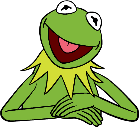 Kermit The Frog Clipart - Kermit The Frog Transparent (583x529), Png Download
