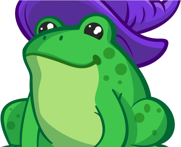 Green Frog Clipart Halloween - Halloween Frog Png (640x480), Png Download