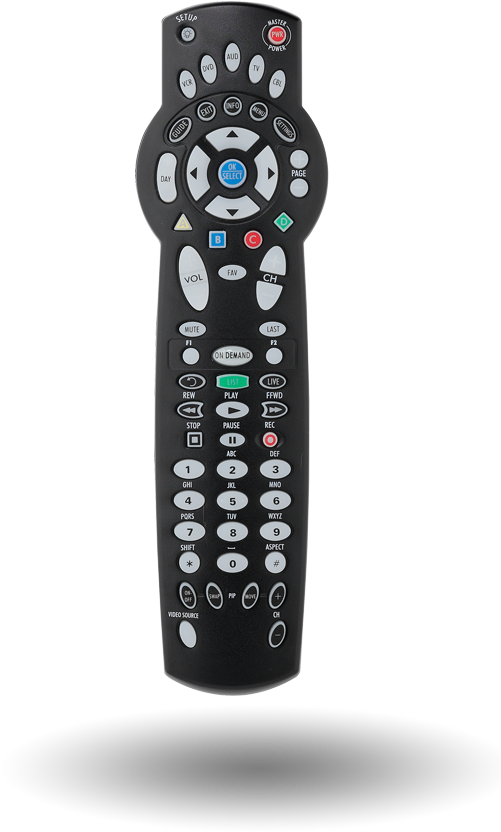 How Can I Set The Volume Controls To My Audio Device - Time Warner Cable Remote Control (516x872), Png Download
