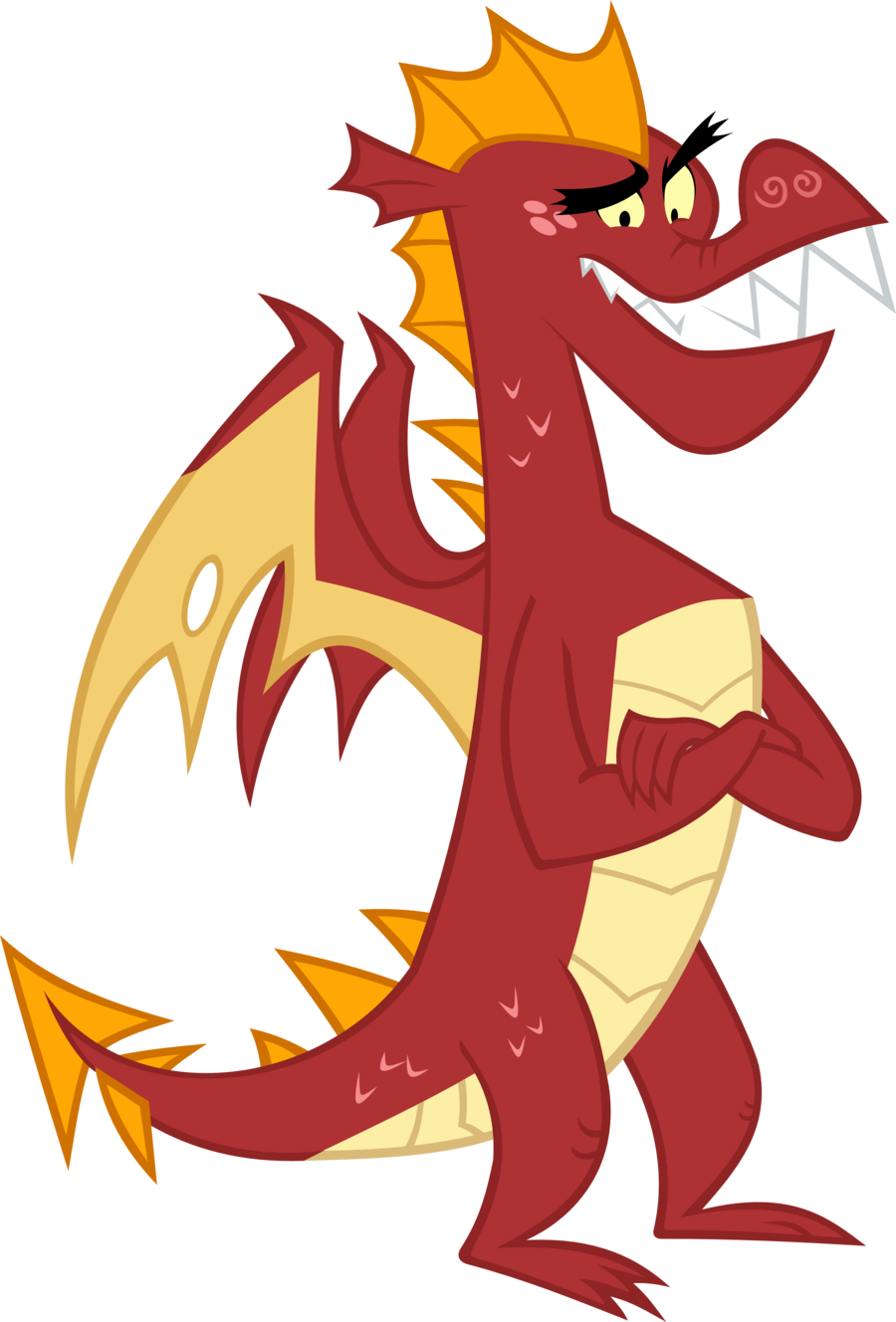Garble - My Little Pony Dragon Garble (900x1328), Png Download