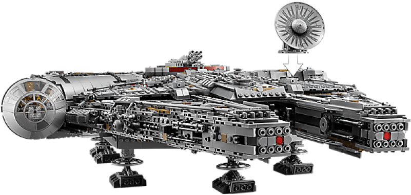 Lego Millennium Falcon 75192 (800x800), Png Download