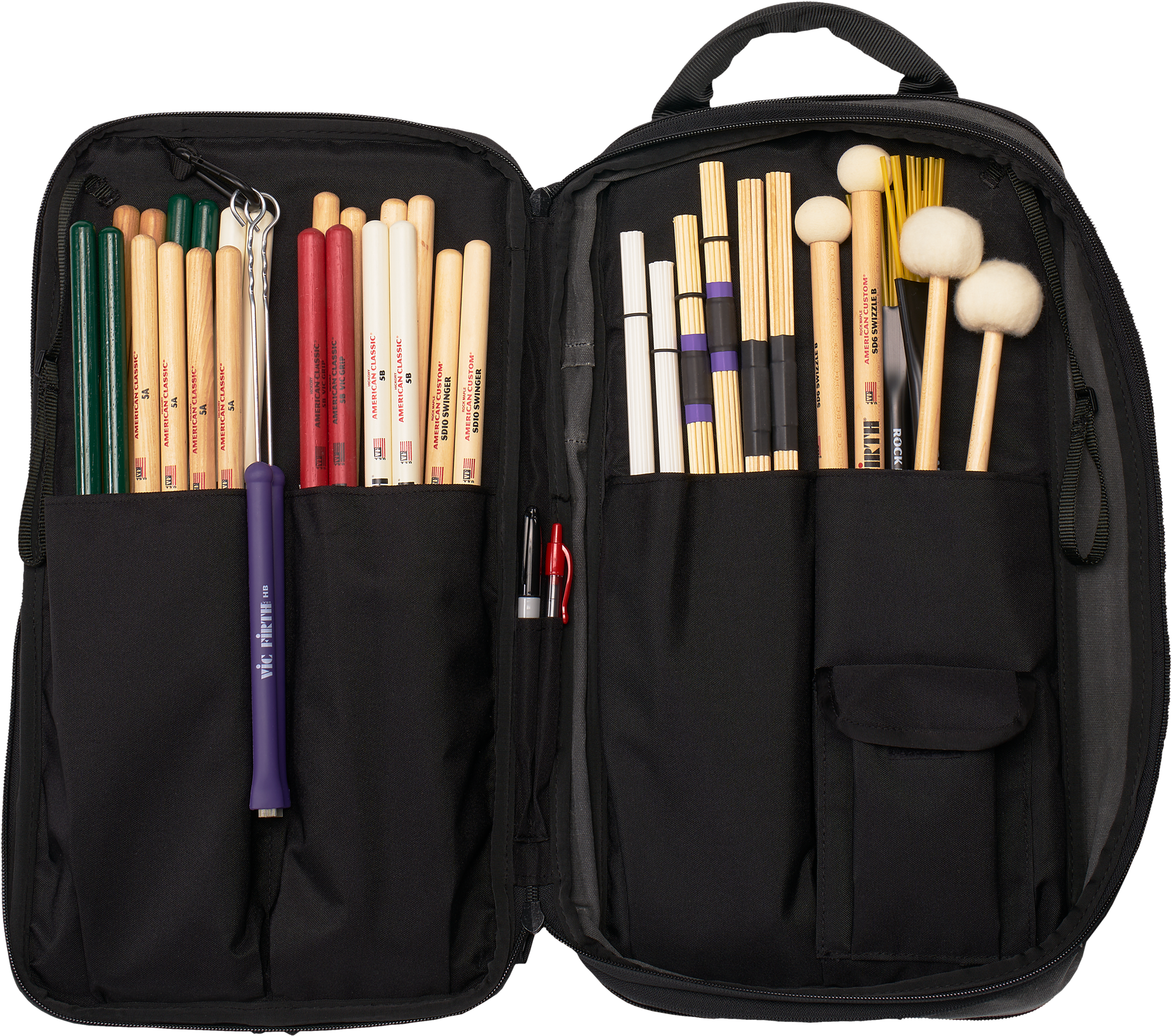 Vic Firth Professional Stick Bag Sbag3 (2000x1733), Png Download