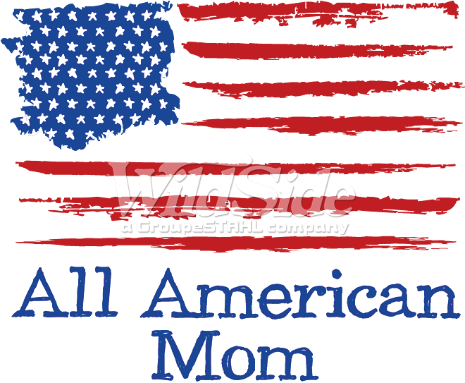 All American Mom - Flag Of The United States (675x675), Png Download