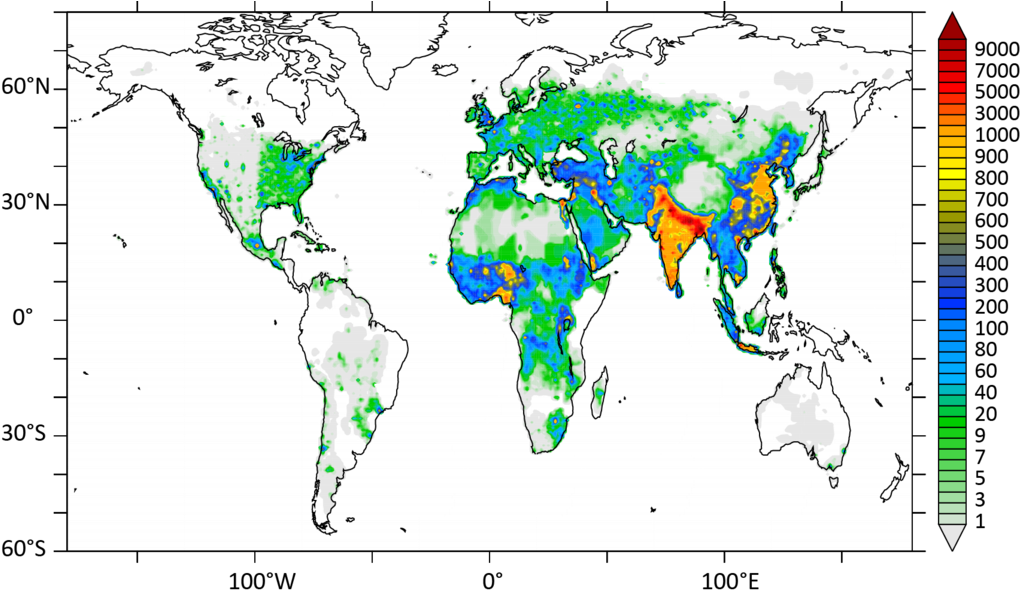Original - Statistics Of Saudi Arabia Air Pollution (1019x596), Png Download