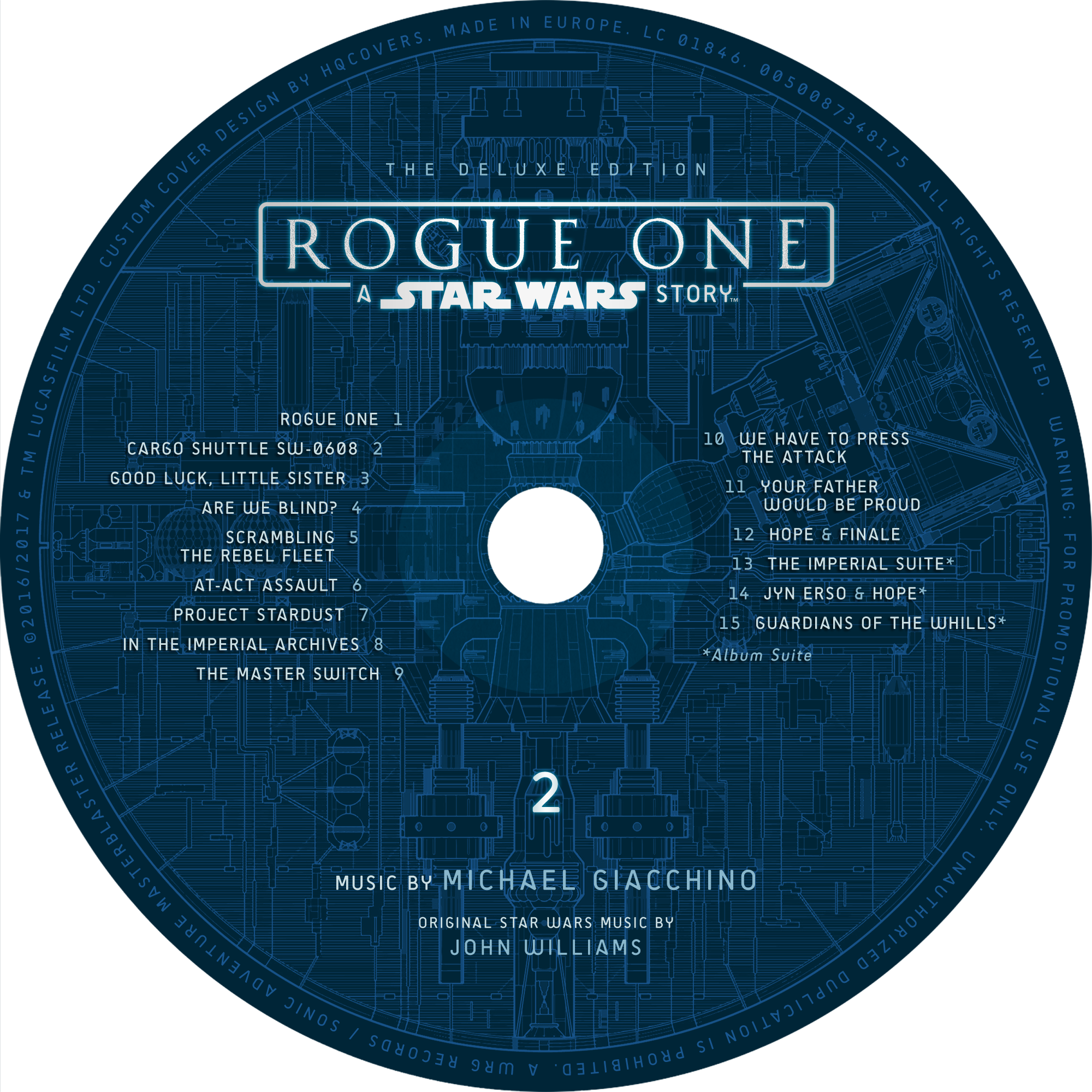 Rogue One (disc 2) - Cd (2000x2000), Png Download