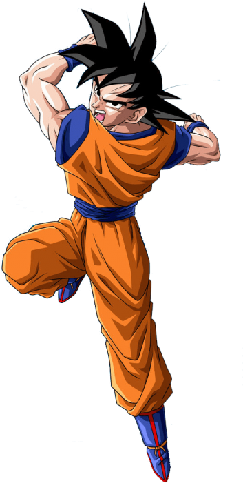 Free Png Download Goku Fighting Png Images Background - Goku Clipart (480x720), Png Download