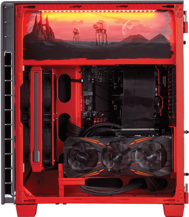 Hydro Series H100 I V - Computer Case (796x798), Png Download