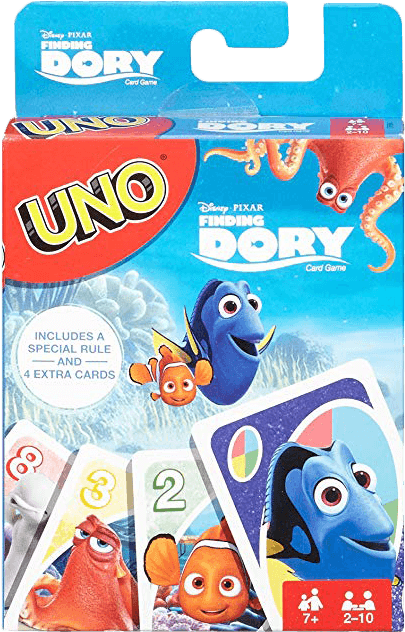 Uno Finding Dory Box - Uno Card Finding Dory (709x709), Png Download