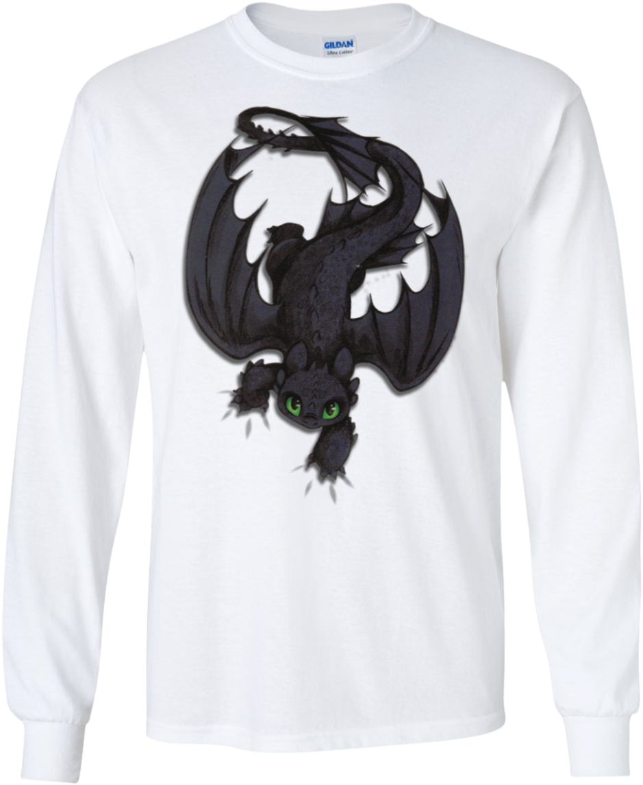 Night Fury Toothless How To Train Your Dragon Shirt - Tattoo Como Treinar Seu Dragão 2 (1155x1155), Png Download