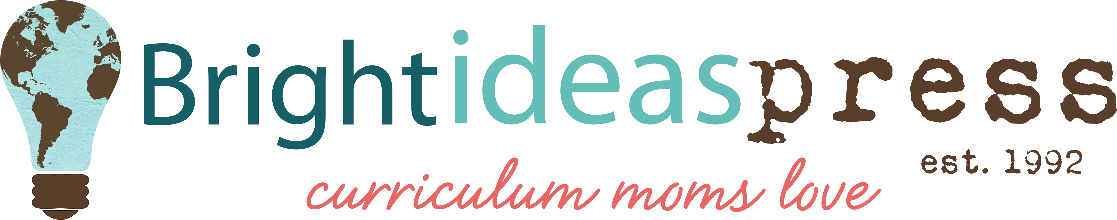 Bright Ideas Press - Graphic Design (4792x1043), Png Download