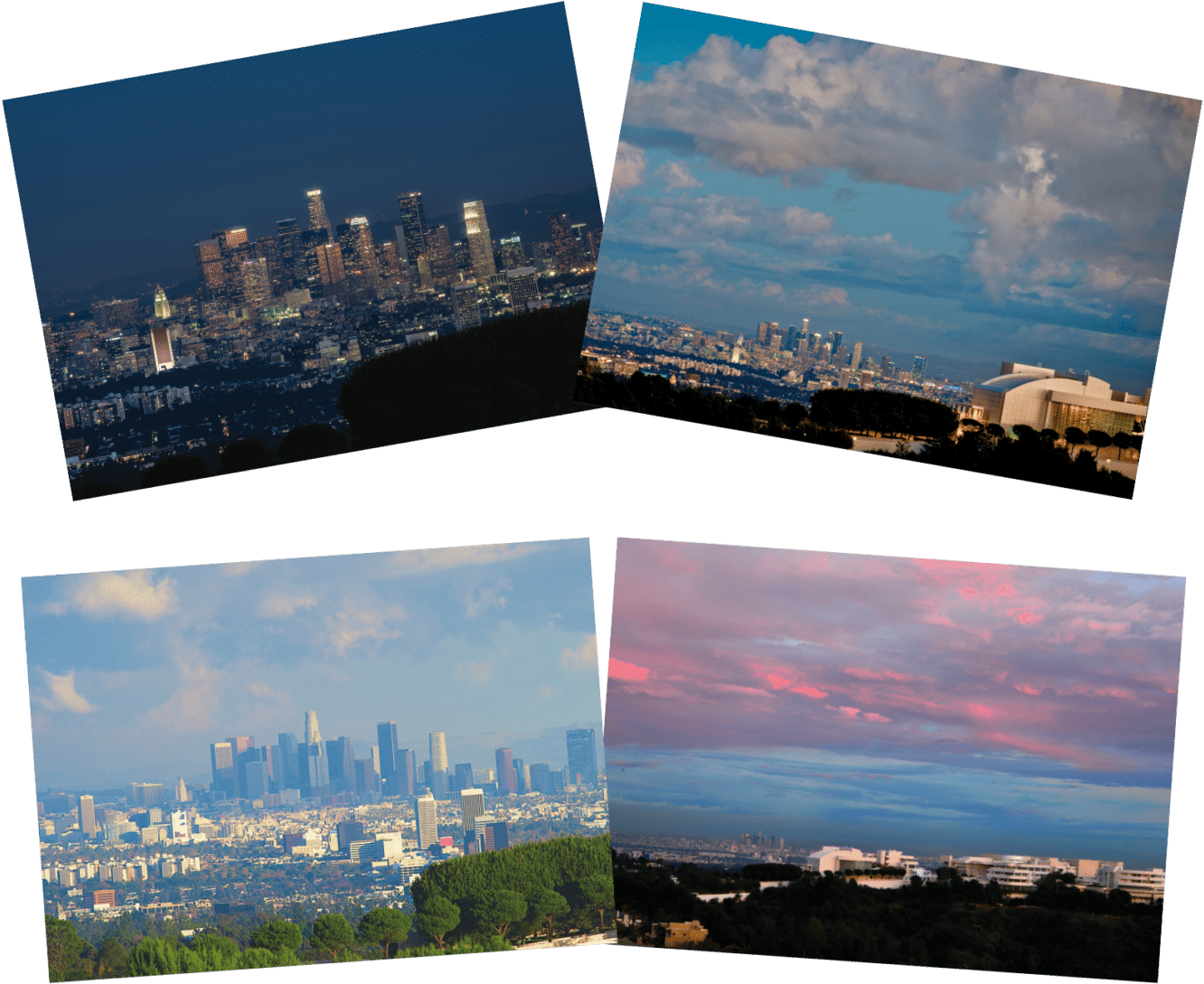 Los Angeles 1 Notecards - Urban Area (1440x1440), Png Download