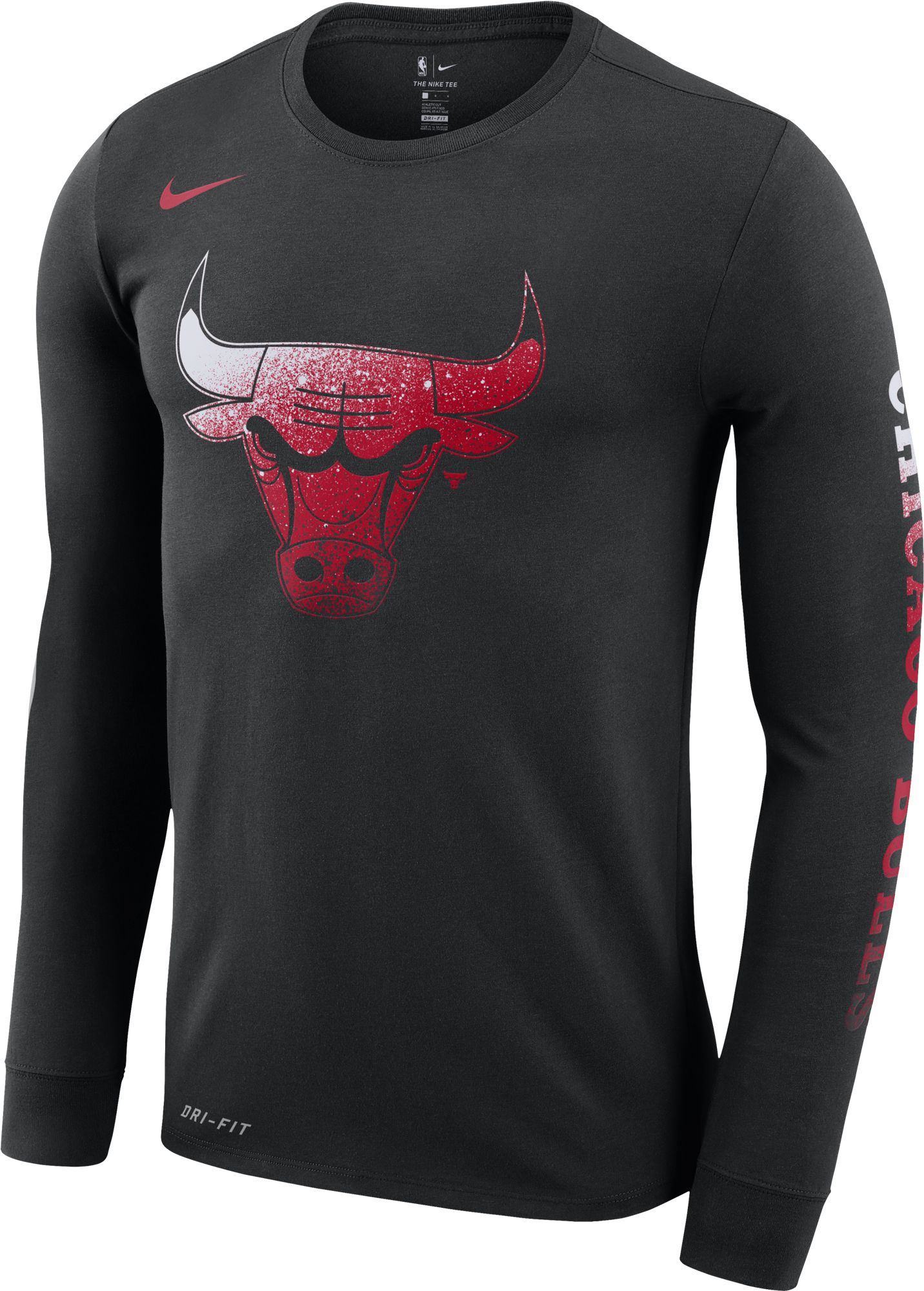 Nike Nba Chicago Bulls Logo Dry Tee - Orlando Magic Nike Shirt (2000x2000), Png Download