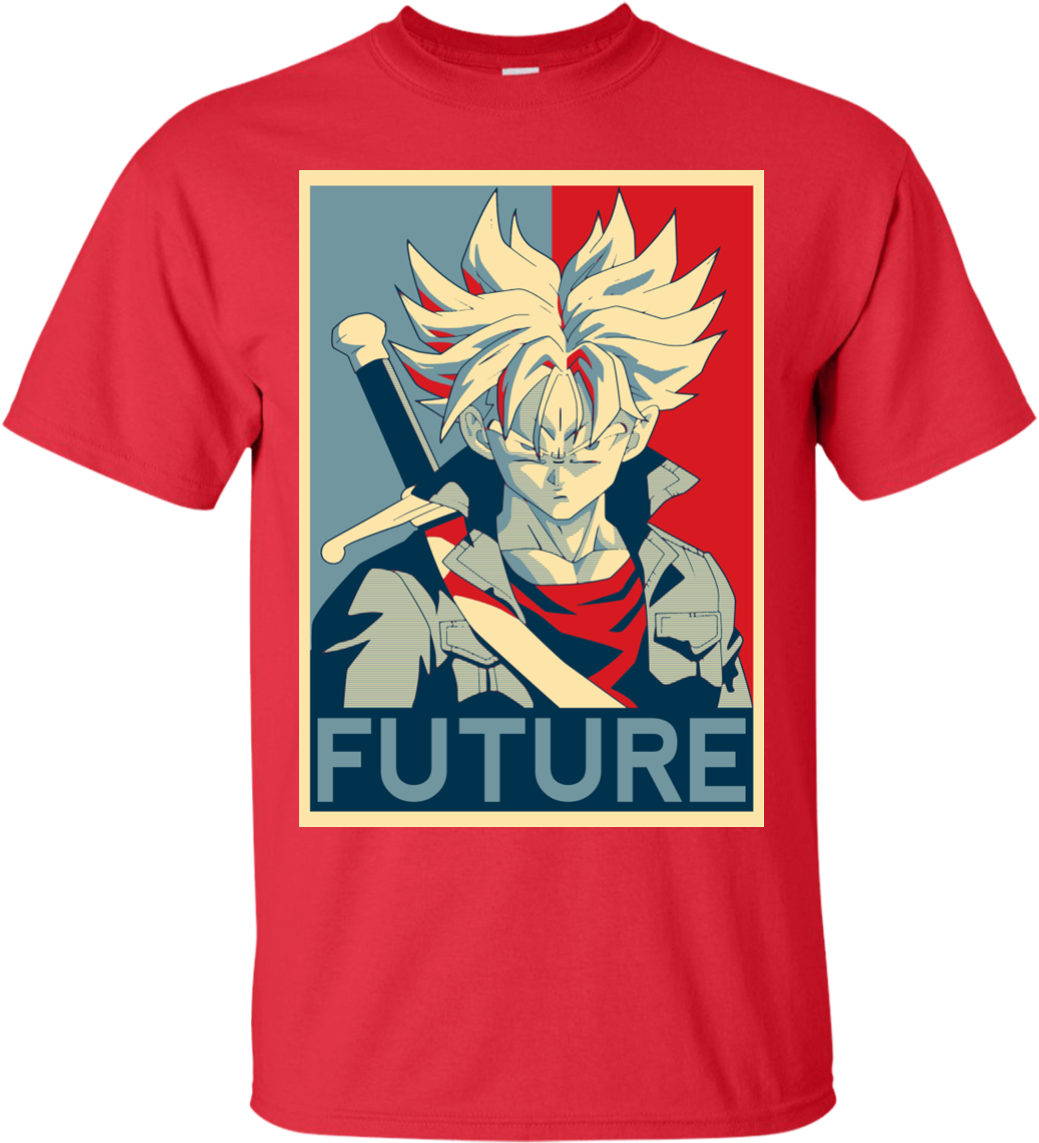Future Trunks T-shirt Men - Dragon Ball Trunks Hope (1155x1155), Png Download